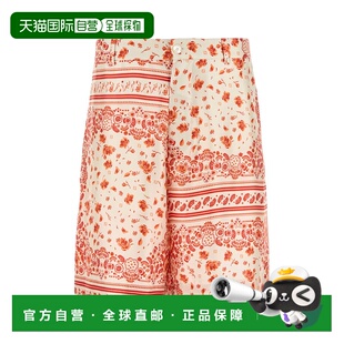 FB1014AUVQ短裤 香港直邮Fendi Bandana印花百慕達短褲 男士 芬迪