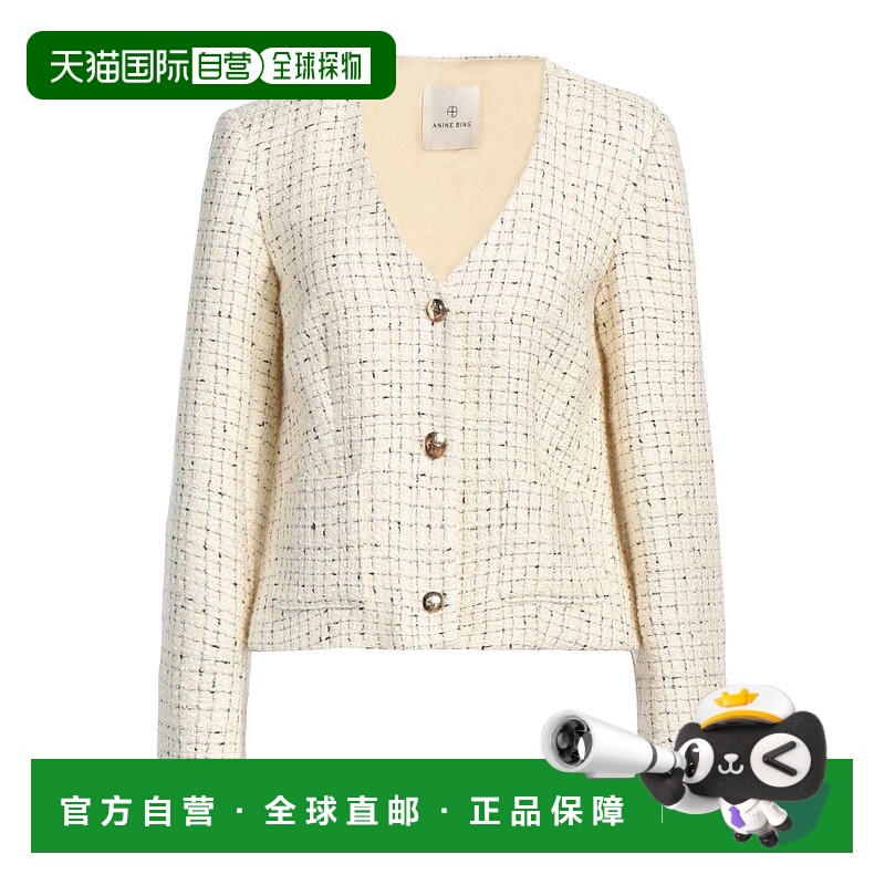 1h可退 香港直邮ANINE BING 女士 夹克 beige米色 舒适时尚