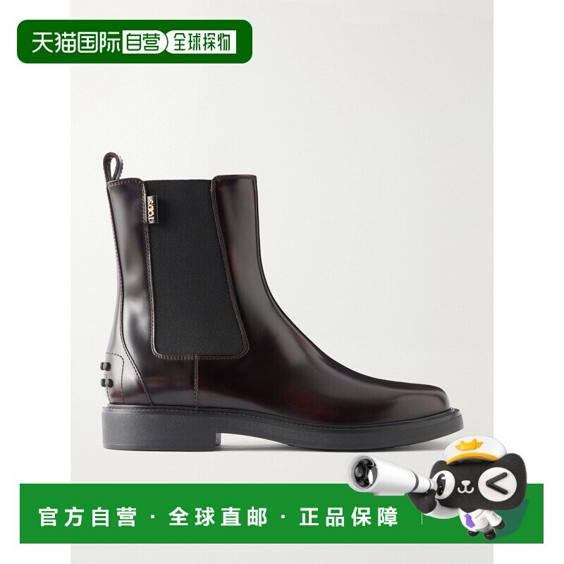 美国直邮TOD'S 托德斯 女士 铆钉漆皮切尔西靴 XXW20L0IQ40AKTR81 - 实物图
