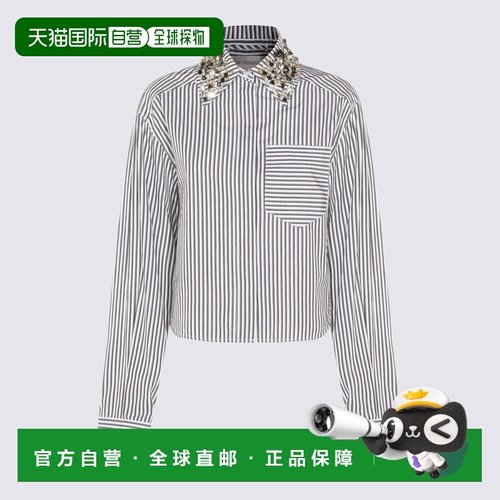 1h可退 香港直邮Sportmax 斯宝麦斯 女士 SportMax 黑色衬衫 2612