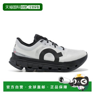 自营欧洲直邮ON昂跑 CLOUDFLOW男士冰川色/黑色聚酯纤维竞速跑鞋