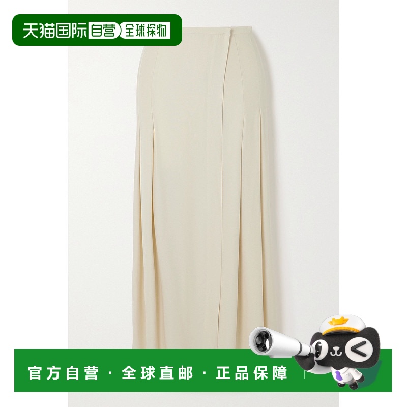 1h可退 香港直邮TOTÊME 女士 褶皱半身裙 241WRB1012FB0020