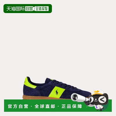 自营欧洲直邮Ralph Lauren拉夫劳伦 Bedford男士绒面革运动鞋