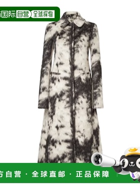 香港直邮Fendi 略带喇叭形的长款大衣 FF61594IY羊毛