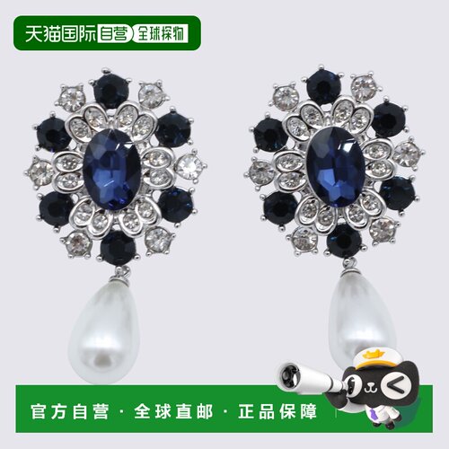 香港直邮Self-Portrait 女士 Bijoux 耳环 AW26601EBL