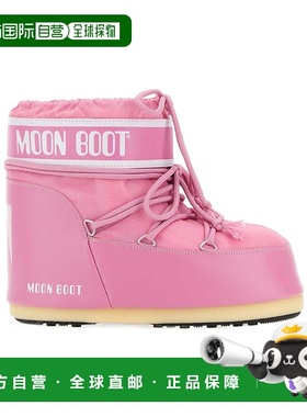 香港直邮Moon Boot Logo印花系带靴 1409340雪地靴