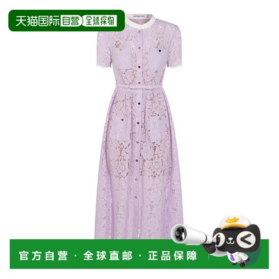 1h可退 香港直邮Self-Portrait 女士 淡紫色连衣裙 PF25006MLLILA