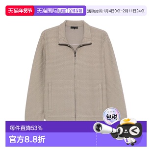 欧洲直邮emporio armani 男士 帽衫运动夹克衫阿玛尼卫衣