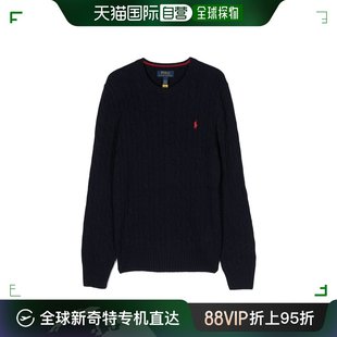 Lauren 绞花针织圆领毛衣 Ralph 香港直邮Polo 323918291