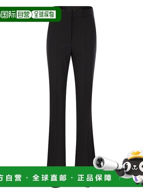 1h可退 香港直邮Sportmax 斯宝麦斯 女士 FEBE 合身喇叭裤子 2522