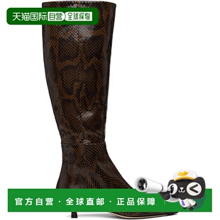 1h可退 香港直邮aeyde 女士 棕色 Sabrina 高筒靴 A11KB062200600