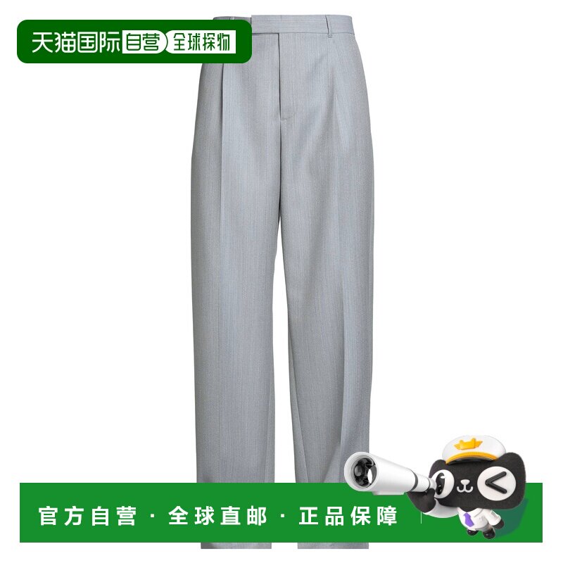 1h可退 香港直邮DIOR 迪奥 男士 正装长裤 grey灰色 舒适时尚男装