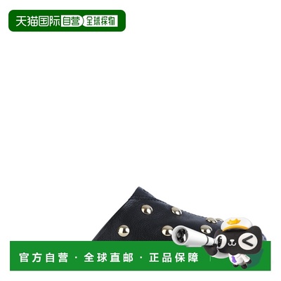 香港直邮Chloe 蔻依 女士 黑色皮质平底鞋 CH26S16SUR001单鞋