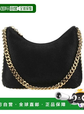1h可退 香港直邮Stella McCartney 黑色链条单肩包 7B0001W70008