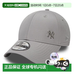 自营欧洲直邮NEW ERA FLAWLESS 9FORTY男女通用灰色涤纶帽子