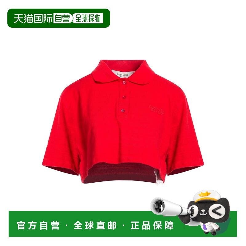 1h可退 香港直邮GOLDEN GOOSE 女士 Polo衫 red红色 舒适时尚,女装/女士精品,POLO衫,淘宝优惠券,粉丝福利购,淘宝优惠卷