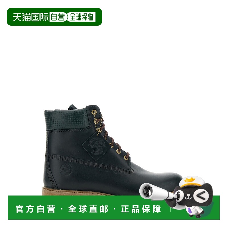 香港直邮Timberland 天伯伦 男士 绿色防水徽标皮质靴子 TB0A2P6W