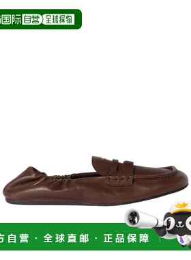 1h可退 香港直邮Miu Miu Ruches乐福鞋 5D341EEFXFD005单鞋一脚蹬