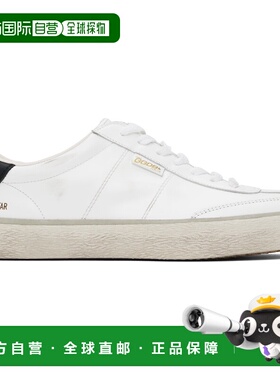 1h可退 香港直邮GOLDEN GOOSE 男士 白色 Soul Star 运动鞋 GMF00
