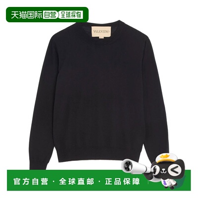 香港直邮valentino 华伦天奴 男士 VALENTINO VLOGO 羊毛刺绣套头