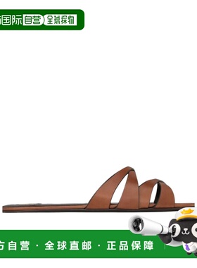 1h可退 香港直邮Saint Laurent 露趾平底凉鞋 859266DWE00