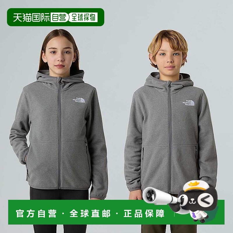 欧洲直邮北面 Glacier儿童拉链抓绒外套 THE NORTH FACE
