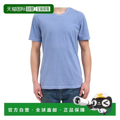香港直邮James Perse 男士T恤 NMLJ3311OCNP SS2026 蓝色 圆领短T
