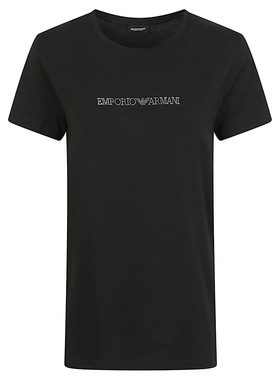 香港直邮Emporio Armani 安普里奥 阿玛尼 女士 Polos T恤黑色T恤
