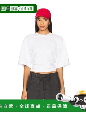 1h可退 香港直邮AGOLDE 女士 Shari T恤(白色) A73921521内搭