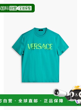 1h可退 香港直邮versace 范思哲 男士 徽标T恤 10069741A04949