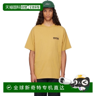 卡哈特 Stamp 香港直邮Carhartt 黄色 I033670针织 男士 T恤
