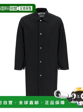 香港直邮Jil Sander 徽标长袖大衣 J23AA0007 J45070