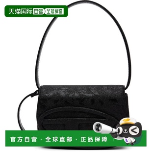 1h可退 香港直邮Diesel 迪赛 女士 黑色 1DR 单肩包 X08396P5126