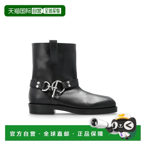 香港直邮BALMAIN 男士靴子 HM1TE405LVIT0PA AW2026 黑色 Leather