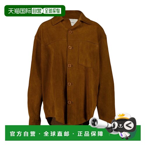 香港直邮Ami Paris 男士夹克 UJK826LH0059282 AW2026 棕色