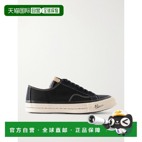 Visvim 维斯维木 男士 Nolan 山羊皮边帆布运动鞋 012610