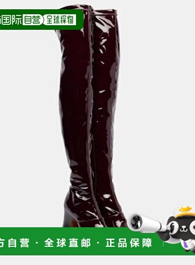 香港直邮Chloe 蔻依 女士 Janis 80 过膝靴子 red红色 舒适时尚