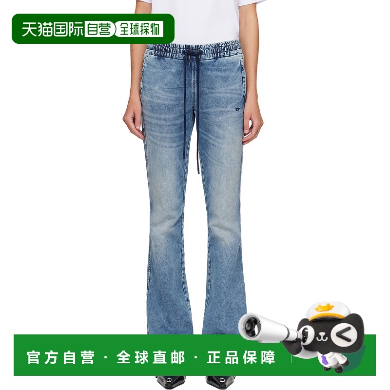 1h可退 香港直邮Diesel 迪赛 女士 蓝色 Bootcut 2069 D-Ebbey Jo