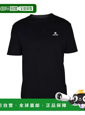 1h可退 香港直邮AMIRI 男士 黑色 M.A. Bar Club T 恤 SS23MJL001
