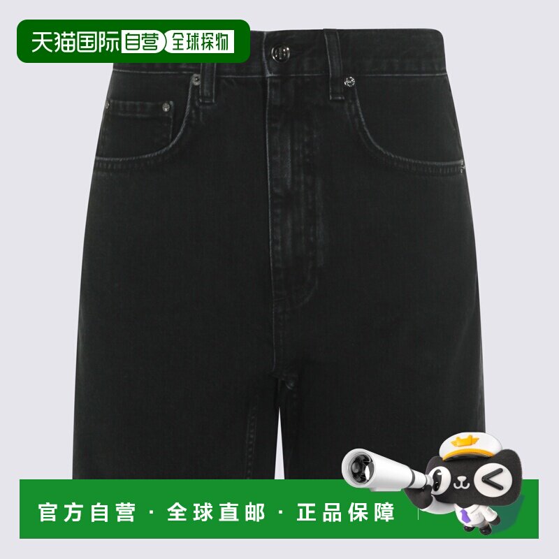 1h可退 香港直邮Anine Bing 女士短裤 A0512435VTG3 SS2026 黑色 - 实物图