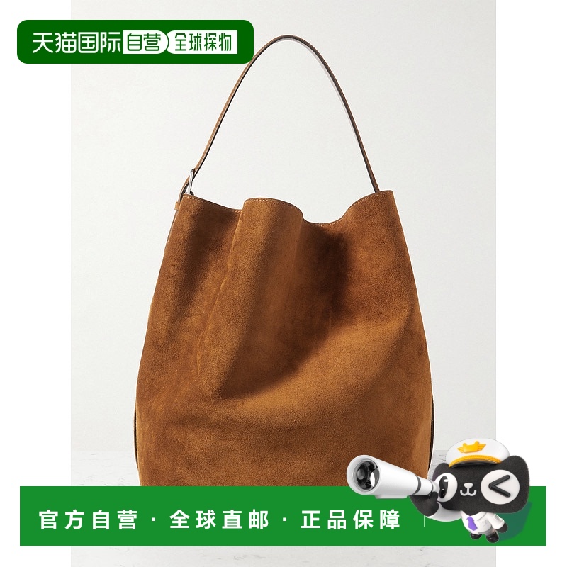 1h可退 香港直邮TOTÊME 女士 绒面革手提包 234WLGBG038LE0004TAN