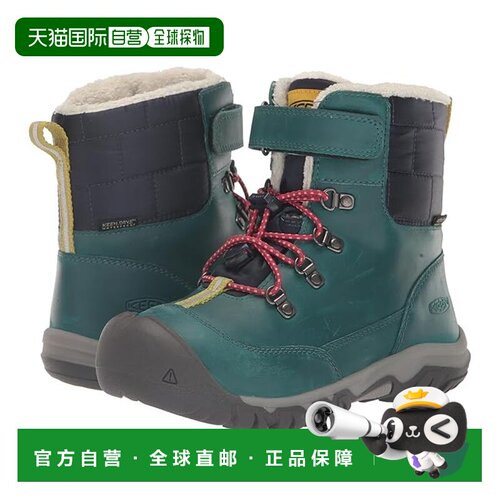 1h可退 美国直邮keen 女童 Kanibou 防水雪地靴(学步童/小童)童鞋