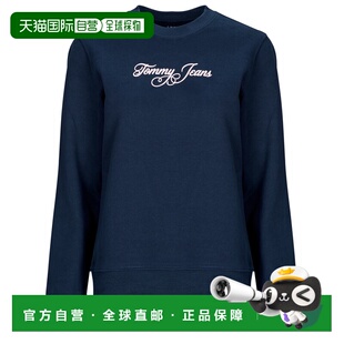 卫衣TJW REG ESS 欧洲直邮Tommy 套头运动衫 LOGO CREW Jeans女装
