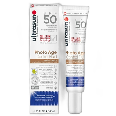 欧洲直邮ULTRASUN优佳有色保湿防晒霜SPF50防红外蓝光40ml正品