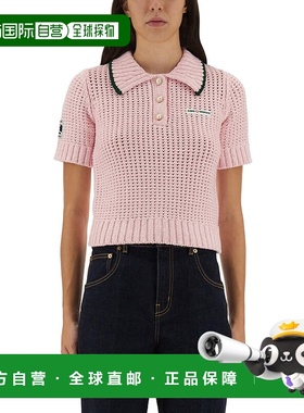 1h可退 香港直邮Casablanca 女士 MOULINÉ 棉质Polo衫 WPF25KW101