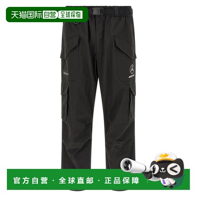 1h可退 香港直邮Y-3 男士 黑色 Mercedes-AMG F1 联名工装裤 KR23