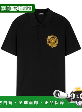 1h可退 香港直邮Versace 短袖polo衫 10139061A16739范思哲