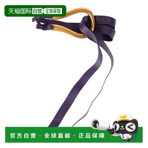 香港直邮Bottega Veneta 葆蝶家 女士 高腰皮带 purple紫色 舒适