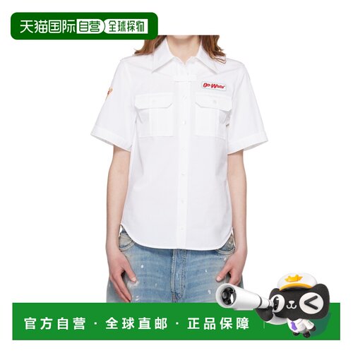 1h可退 香港直邮OFF-WHITE 女士衬衫 OWGG00AS26FAB0010126 SS202