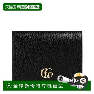 经典 款 Marmont女士黑色牛皮钱包新款 GUCCI 自营 古驰
